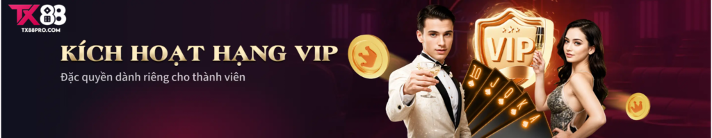 Tx88 Kich Hoat Hang Vip Dac Quyen Danh Rieng Cho Thanh Vien